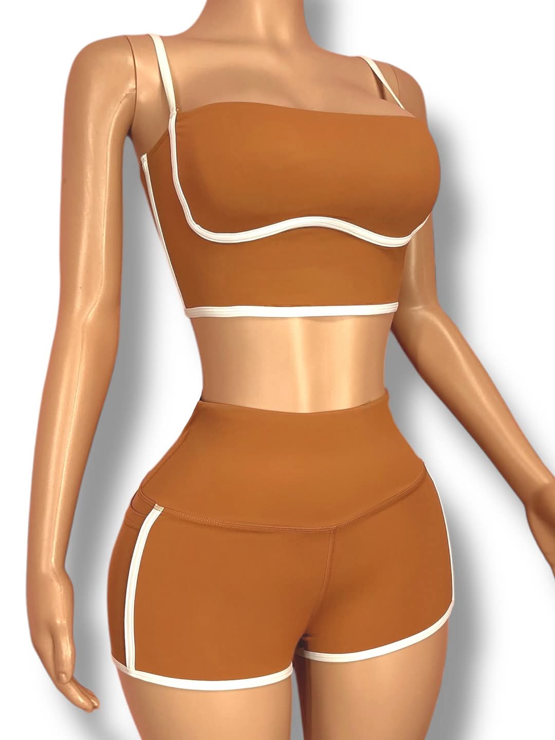 ALO Tan Short Set