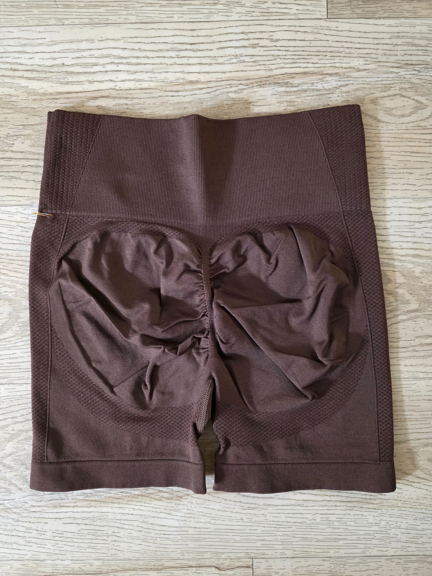 Booty Sculpt Biker Shorts-Ribbed