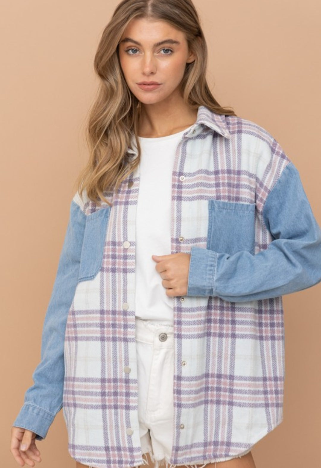 Lavender Snap Jacket