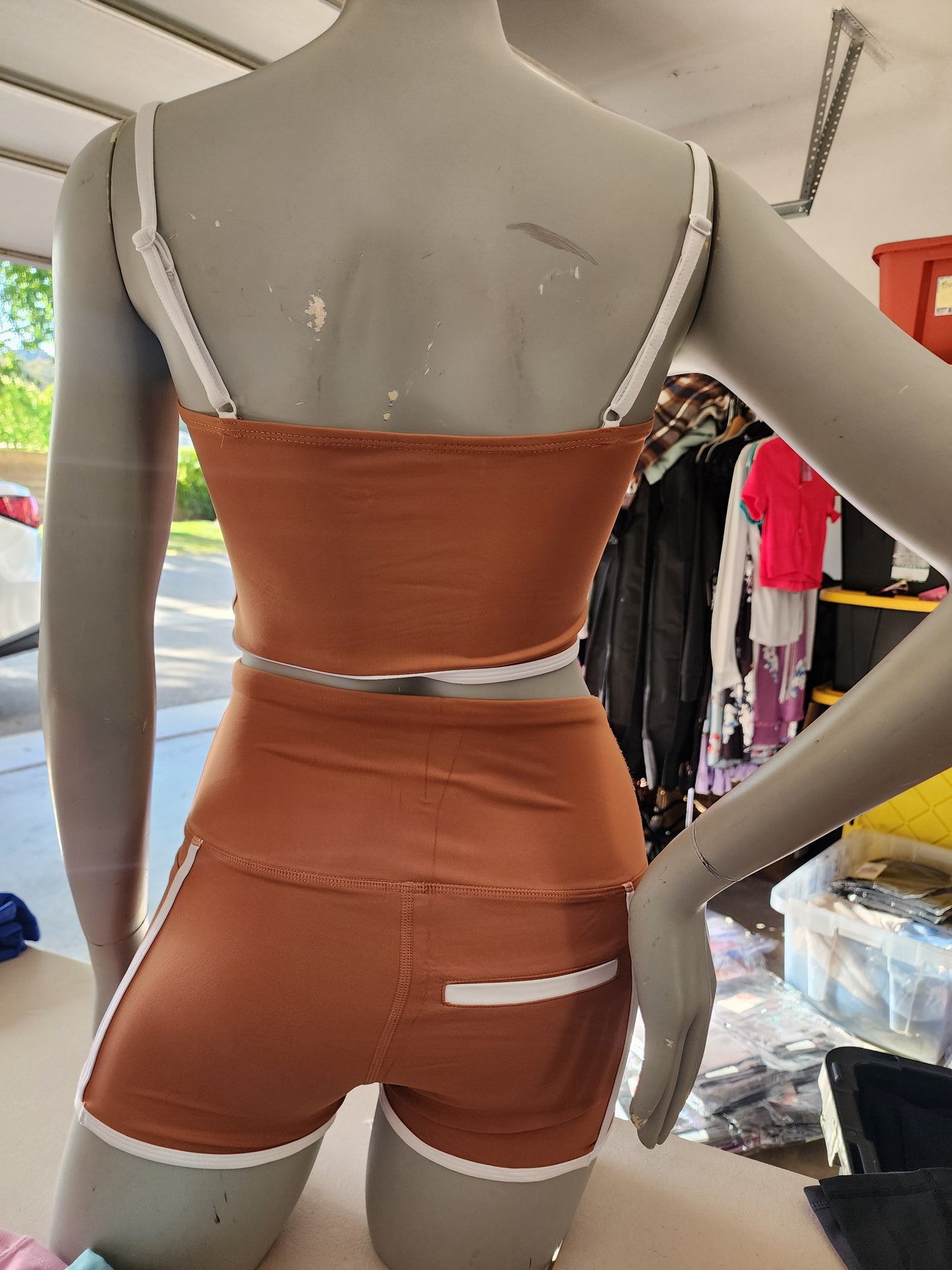 ALO Tan Short Set